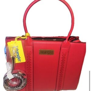 Wrangler Red Satchel for Women